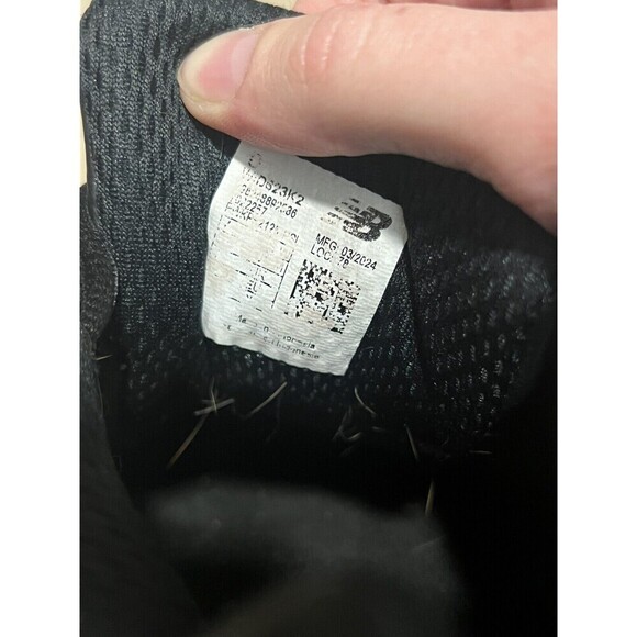 New Balance Black Slip Resistant Shoes for Crews - Picture 8 of 9